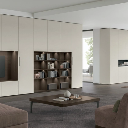 Parete Attrezzata Logica Plus UNIT 01 di Tomasella