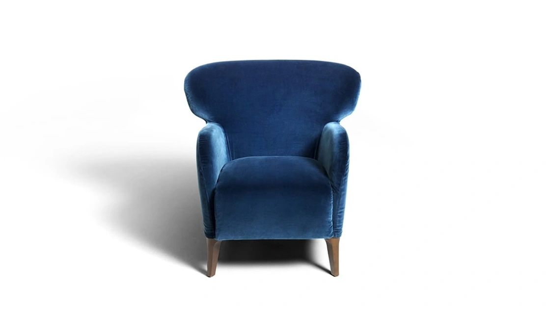 Poltrona moderna Albereta di De Padova