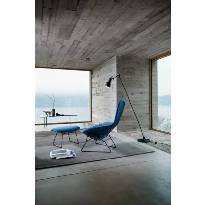 Poltrona Bertoia High Back Chair di Knoll