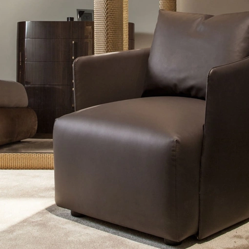 Poltroncina in pelle Betty di Daytona Home