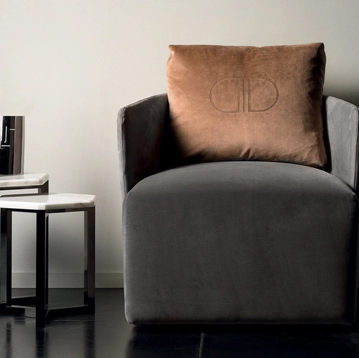 Poltroncina in tessuto Betty Elite di Daytona Home