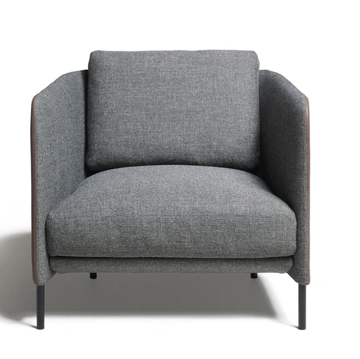 Poltroncina in tessuto Blendy di De Padova