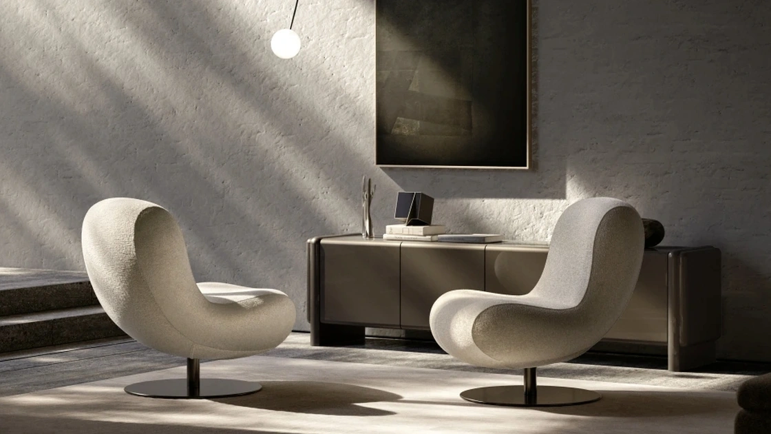 Poltrona di design Bosco di Molteni & C