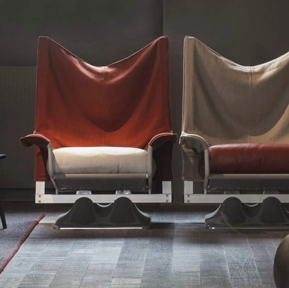 Poltrona di design AEO di Cassina