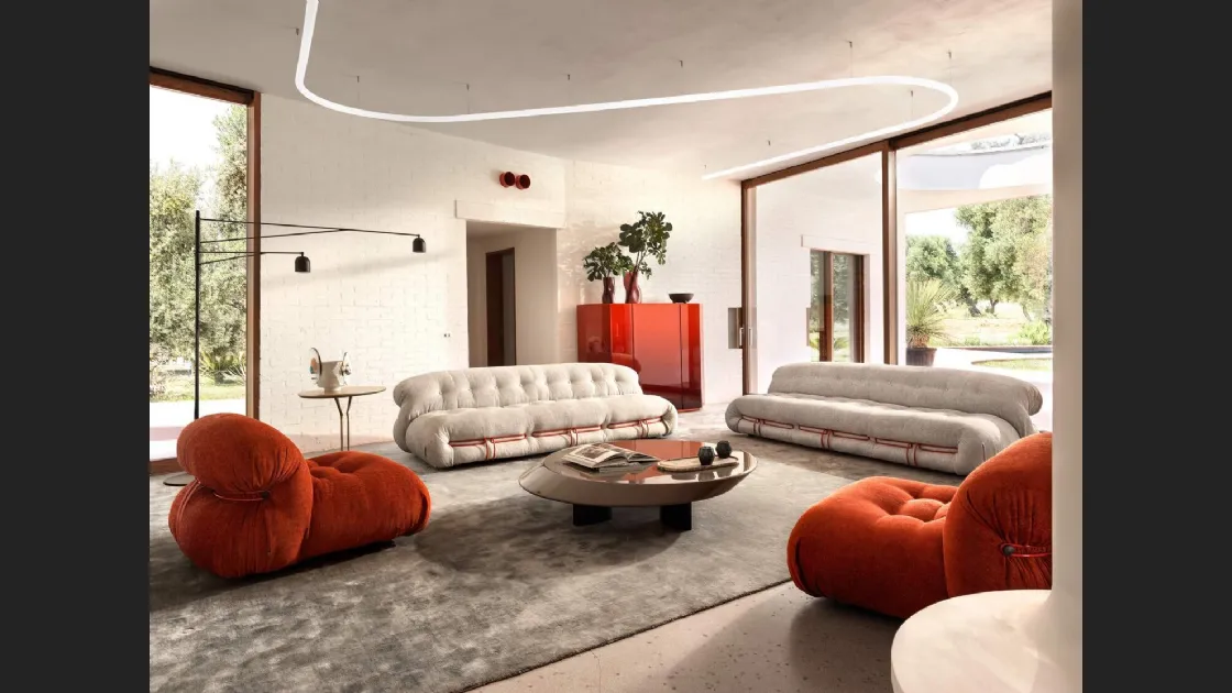 Poltrona di design Soriana di Cassina