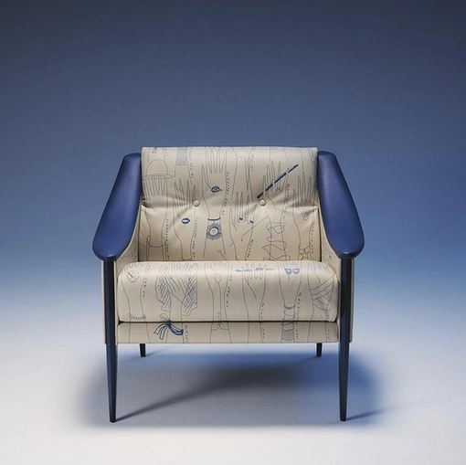 Poltrona Dezza 60th Anniversary Limited Edition di Poltrona Frau