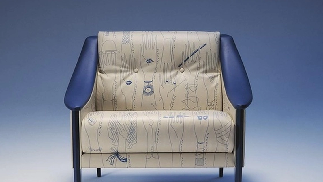 Poltrona Dezza 60th Anniversary Limited Edition di Poltrona Frau