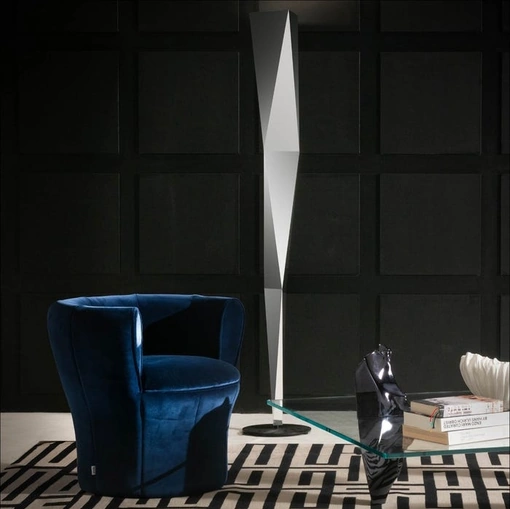 Poltroncina in velluto Lisa di Driade