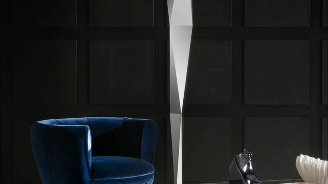 Poltroncina in velluto Lisa di Driade