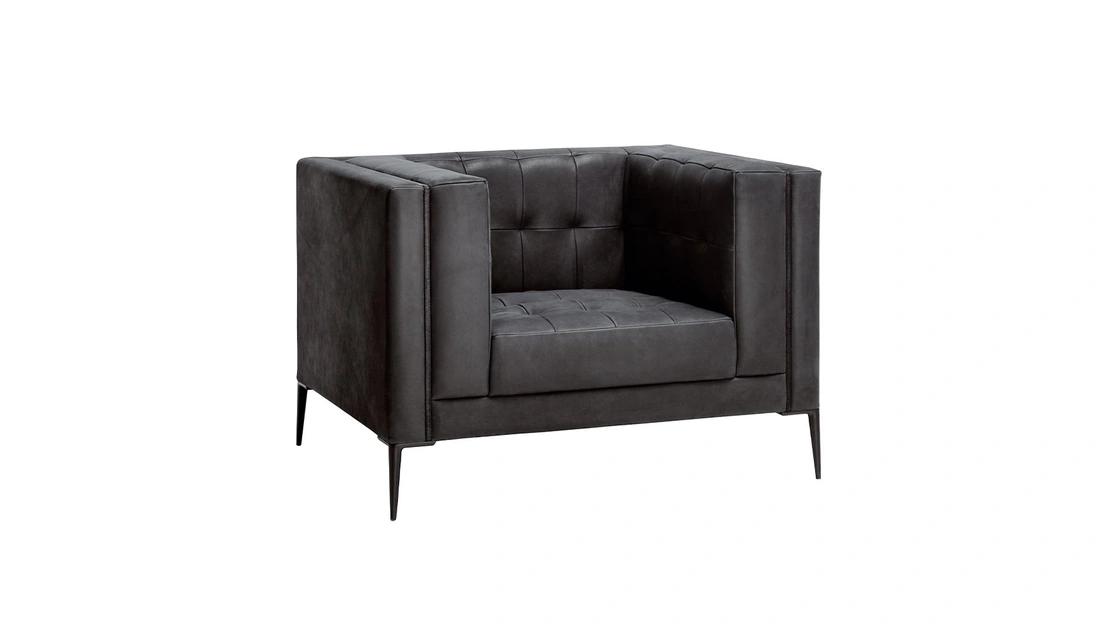 Poltrona in pelle Samarkanda di Daytona Home