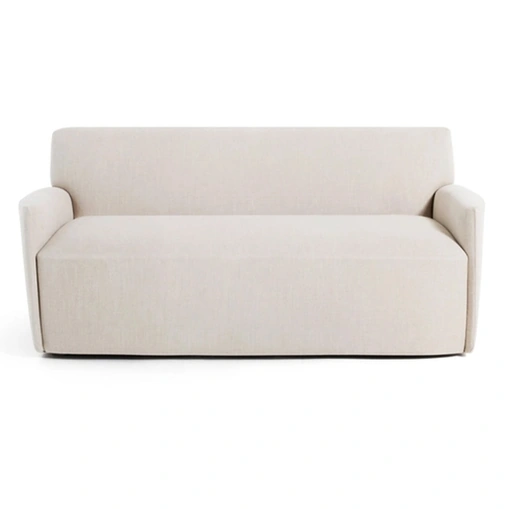 Divano lineare Ami in tessuto di De Padova