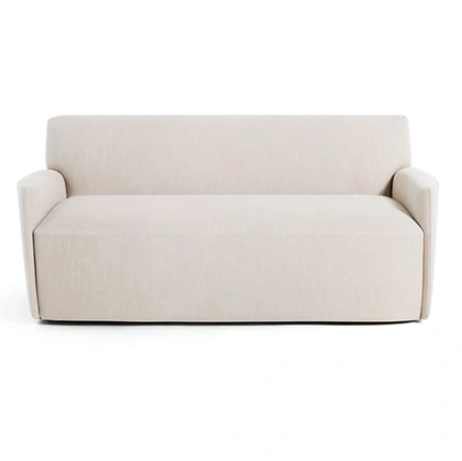 Divano lineare Ami in tessuto di De Padova