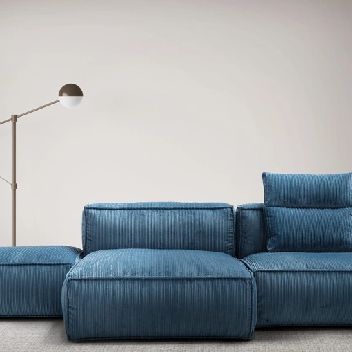 Divano con penisola Astor di Franco Ferri