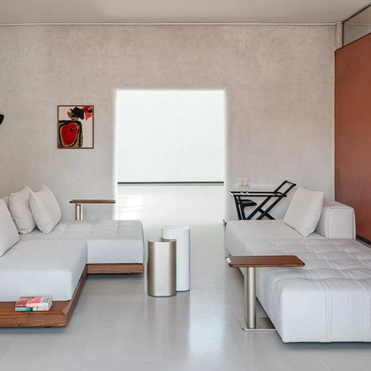 Divano con penisola Black Jack di Daytona Home