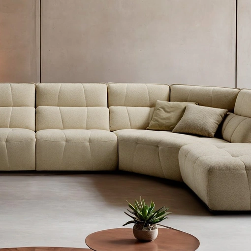 Divano relax angolare Borg di Franco Ferri