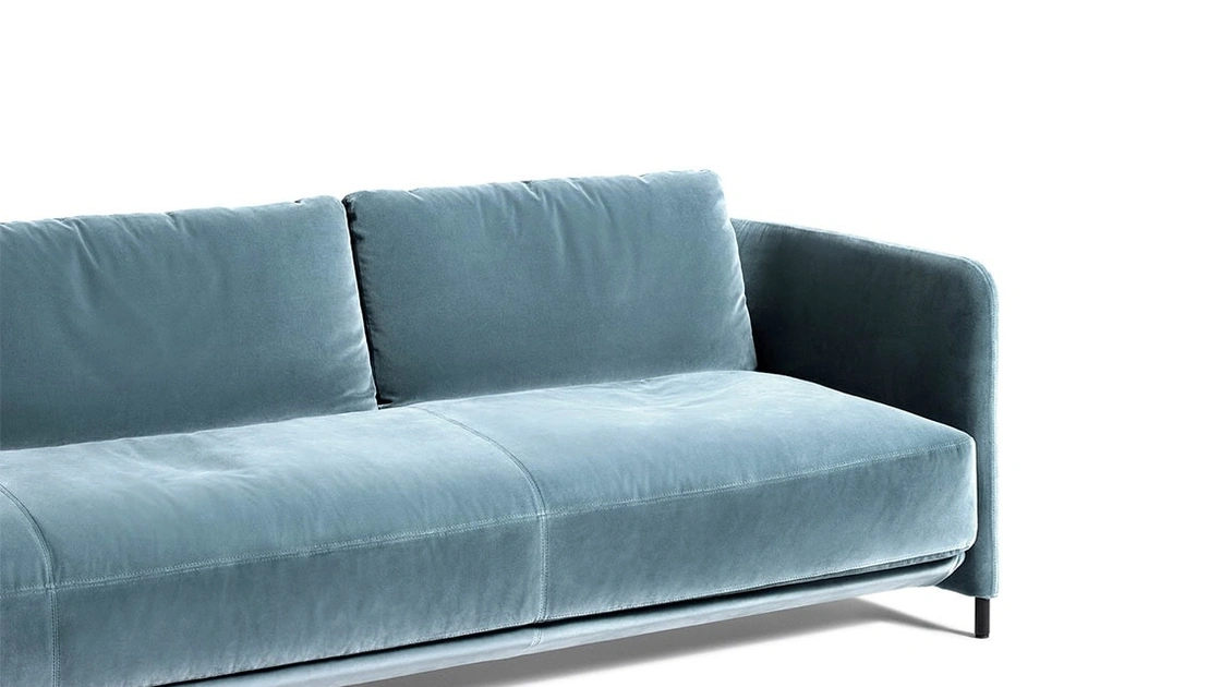 Divano lineare Blendy Lounge di De Padova