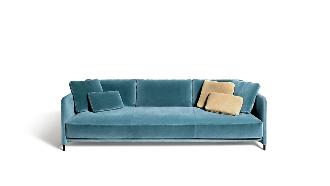 Divano lineare Blendy Lounge di De Padova