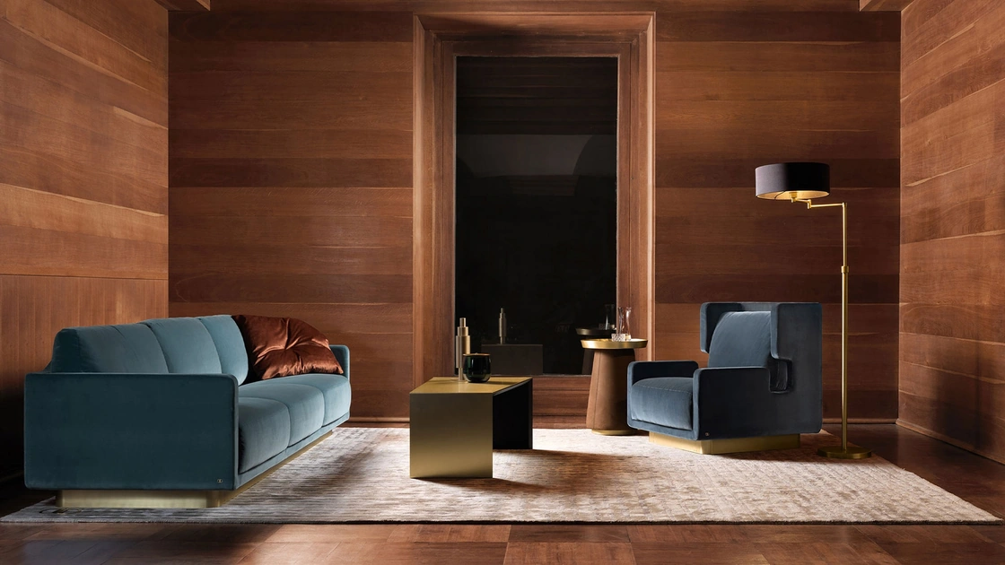 Salotto in tessuto Haring di Daytona Home