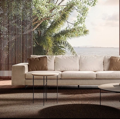Divano lineare Landscape 25 di De Padova