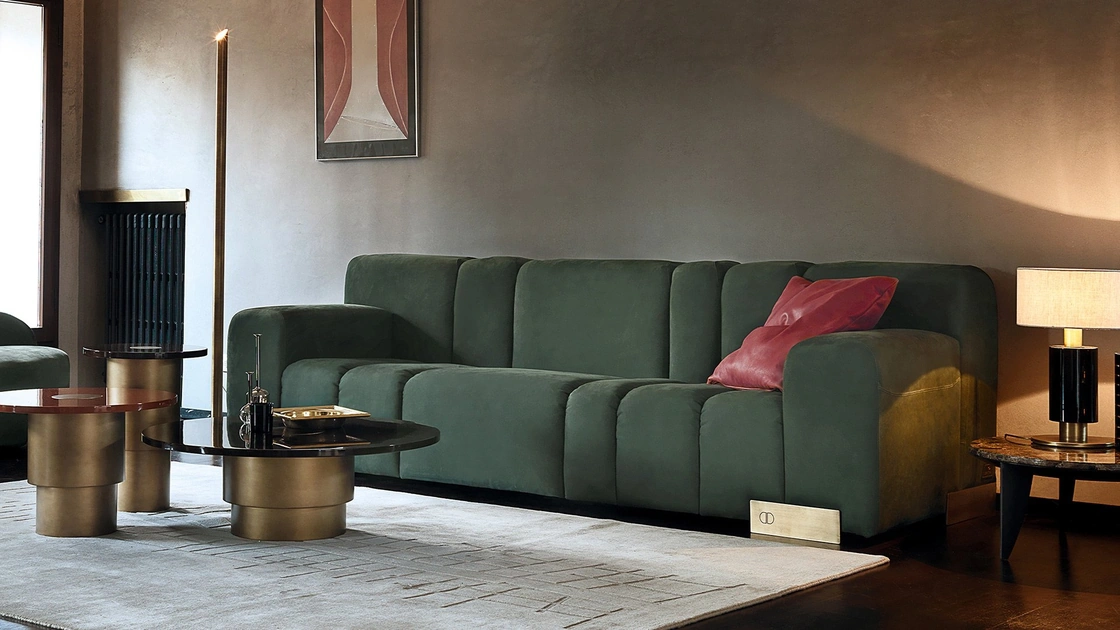 Divano lineare Leo di Daytona Home