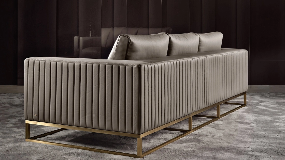 Divano in pelle Martin di Daytona Home