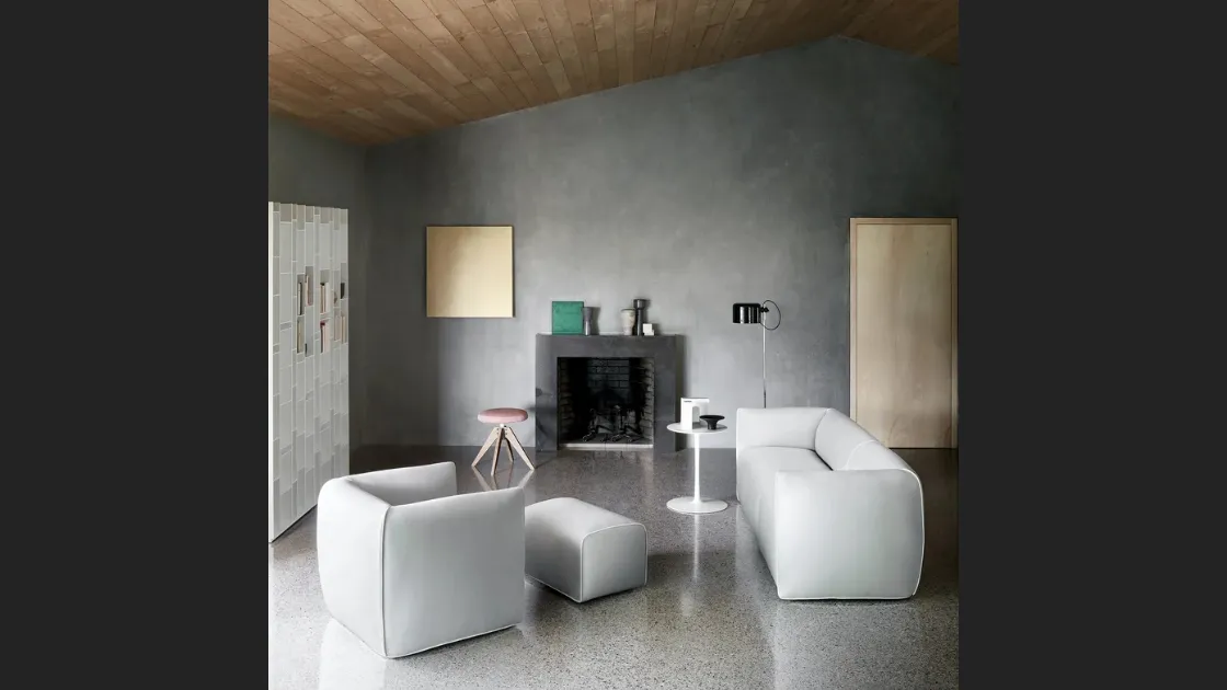 Divano lineare Mia di MDF Italia