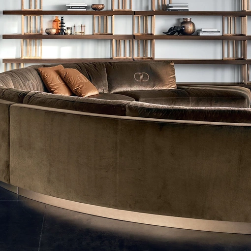 Divano a semicerchio Montecarlo di Daytona Home