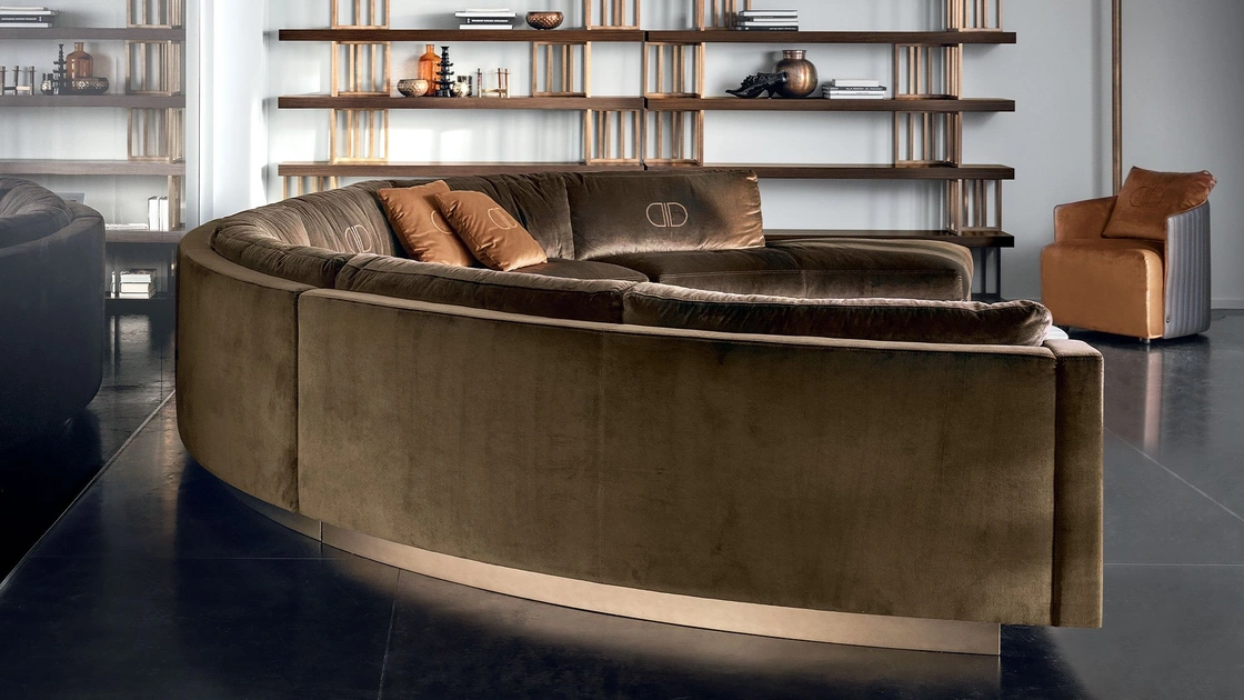 Divano a semicerchio Montecarlo di Daytona Home