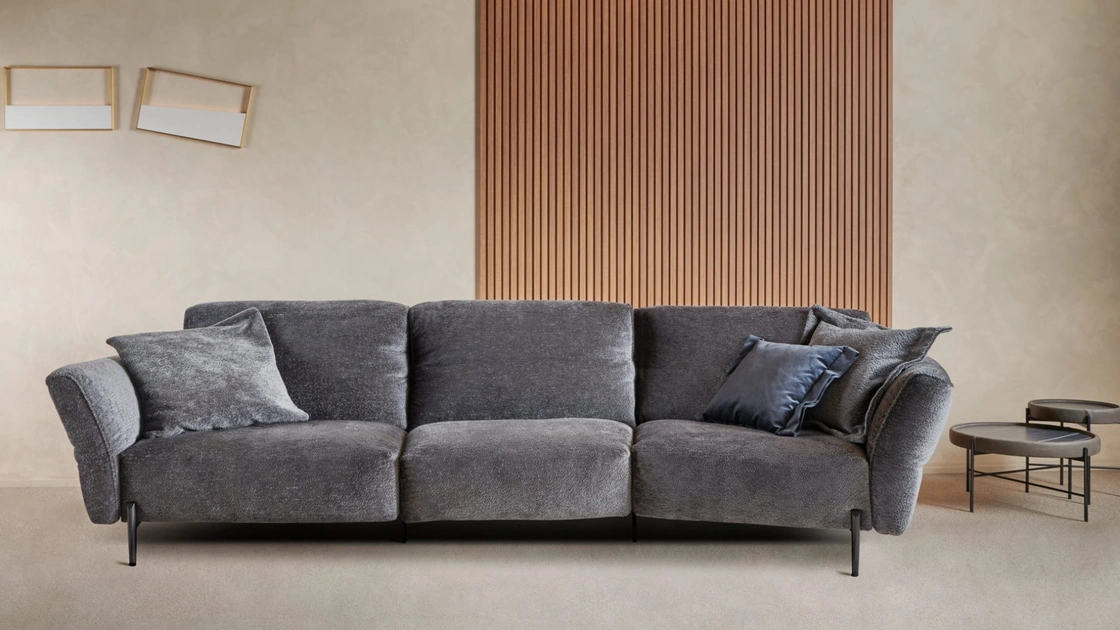 Divano lineare Ocean di Franco Ferri