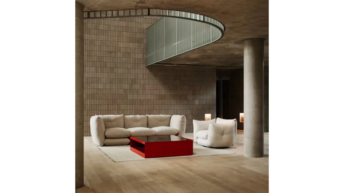 Divano Perron Pillo Sofa di Knoll