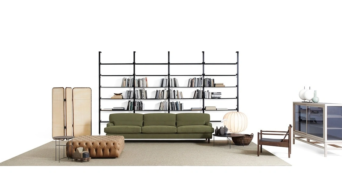 Divano moderno Raffles di De Padova