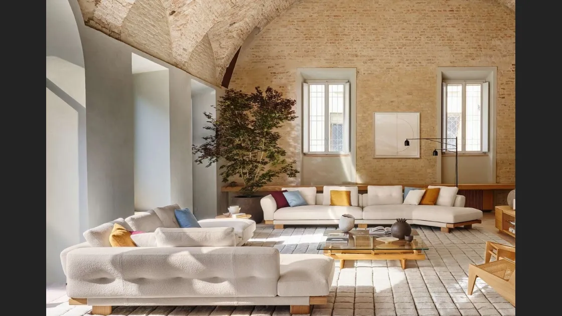 Divano angolare Sengu Sofa di Cassina