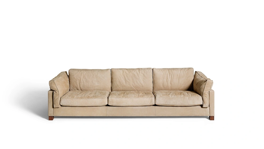 Divano lineare Square Lounge di De Padova