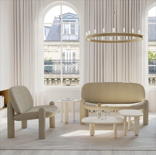 Salotto in tessuto Tottori di Driade