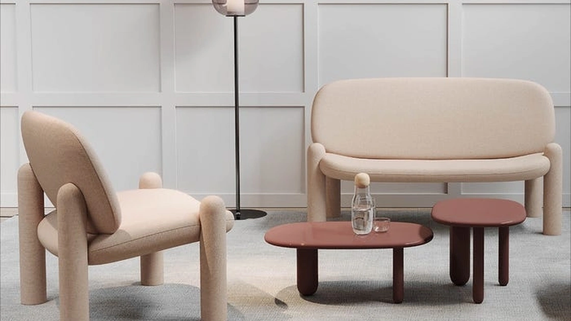 Salotto in tessuto Tottori di Driade