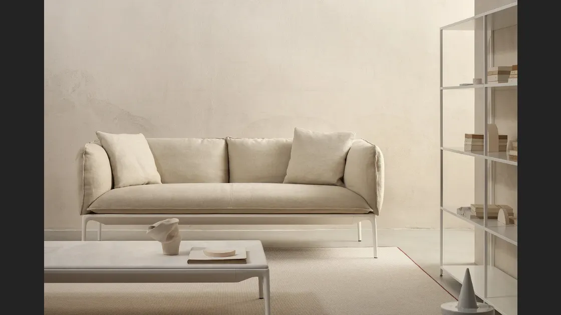 Salotto in tessuto Yale di MDF Italia