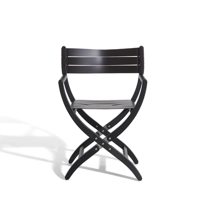 Sedia da regista pieghevole Almayer in massello di frassino di De Padova