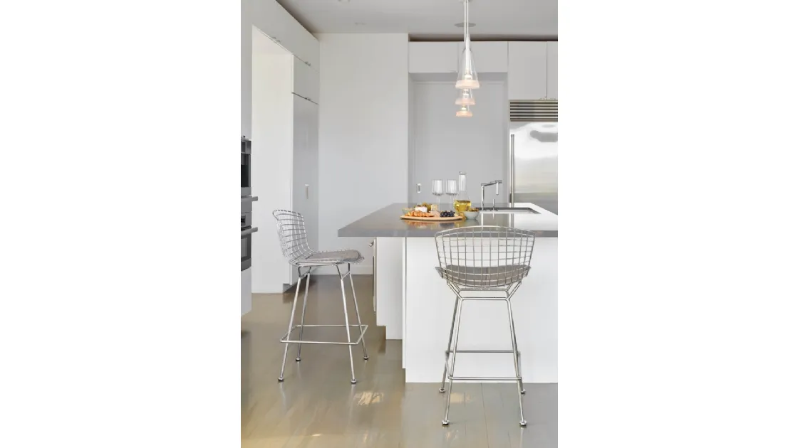 Sgabello Bertoia Stool di Knoll
