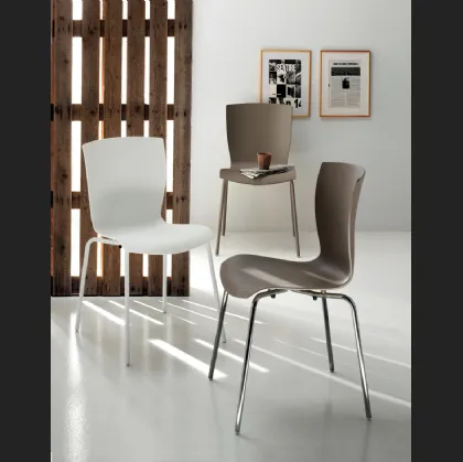 Sedia Chatty in polipropilene di Scavolini