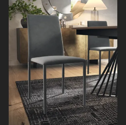 Sedia in tessuto Dama di Scavolini