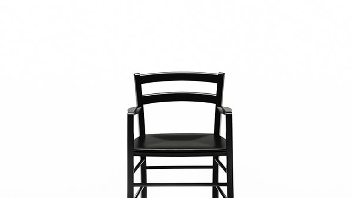 Sedia Marocca in legno di faggio laccato di De Padova