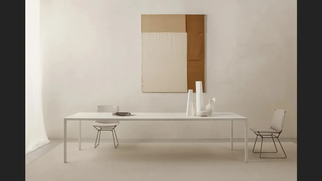 Sedia in cuoio Neil Chair di MDF Italia