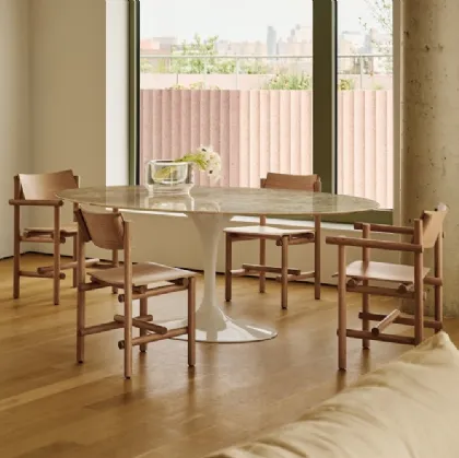 Sedia in legno Muecke Chair di Knoll