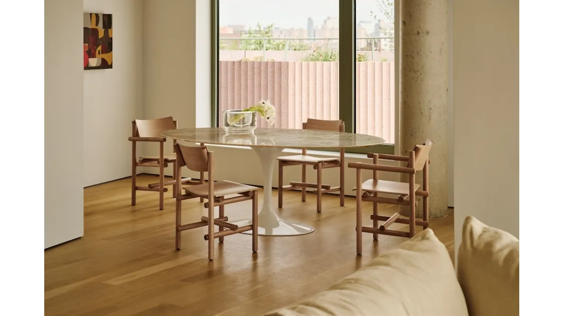 Sedia in legno Muecke Chair di Knoll