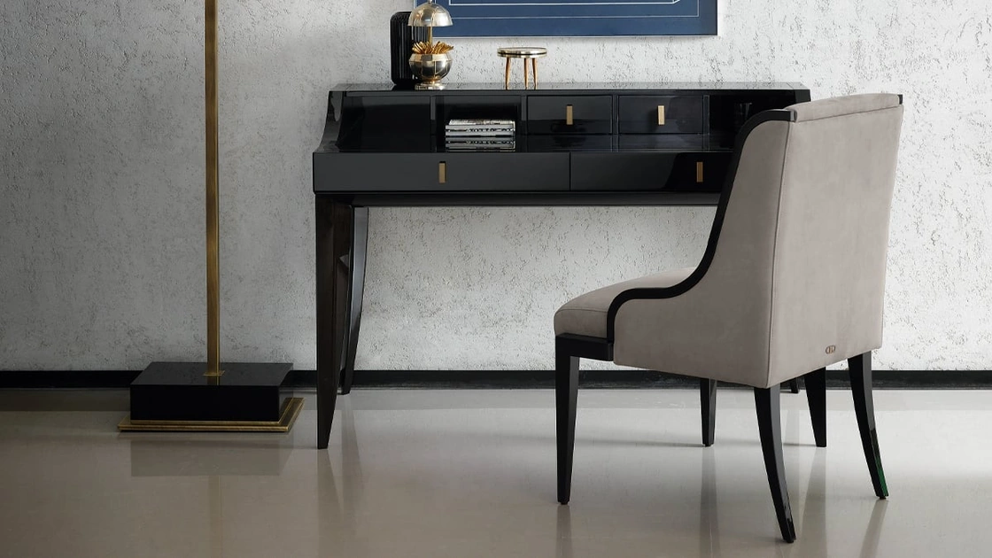 Sedia Nicole in pelle di Daytona Home