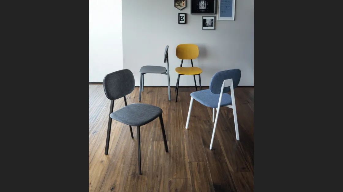 Sedia Painter in tessuto di Scavolini