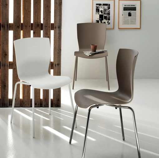 Sedia Chatty in polipropilene di Scavolini