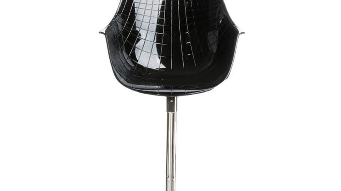 Sgabello Meridiana in policarbonato e acciaio di Driade