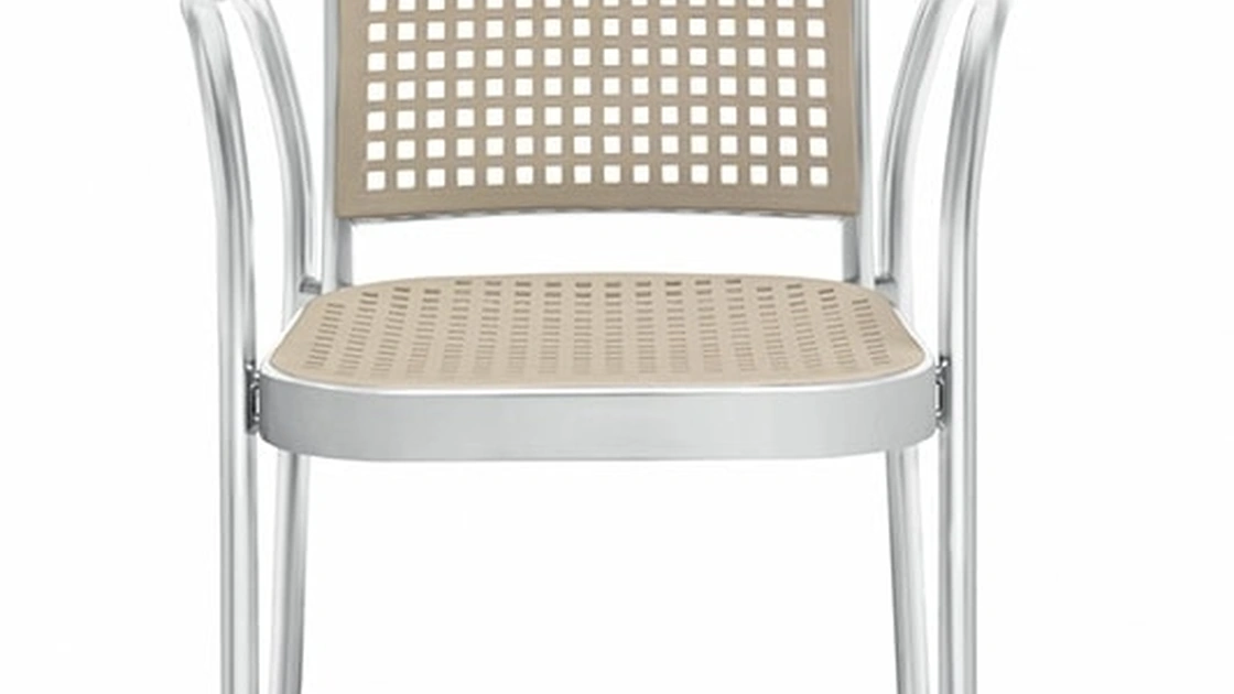 Sedia moderna Silver in polipropilene di De Padova