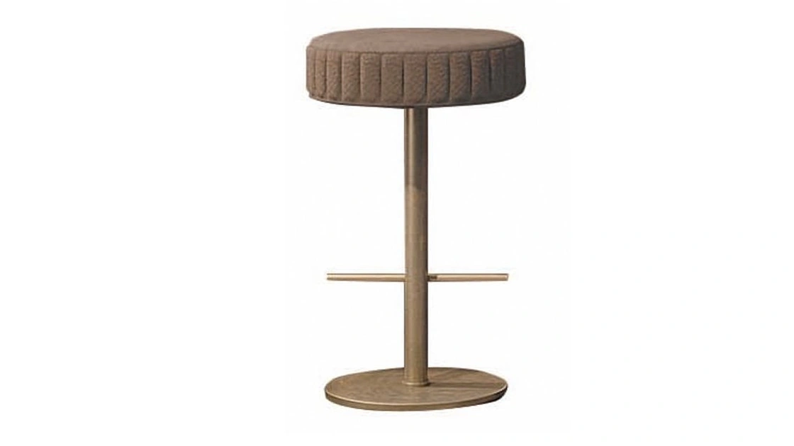 Sgabello Sirio in pelle di Daytona Home